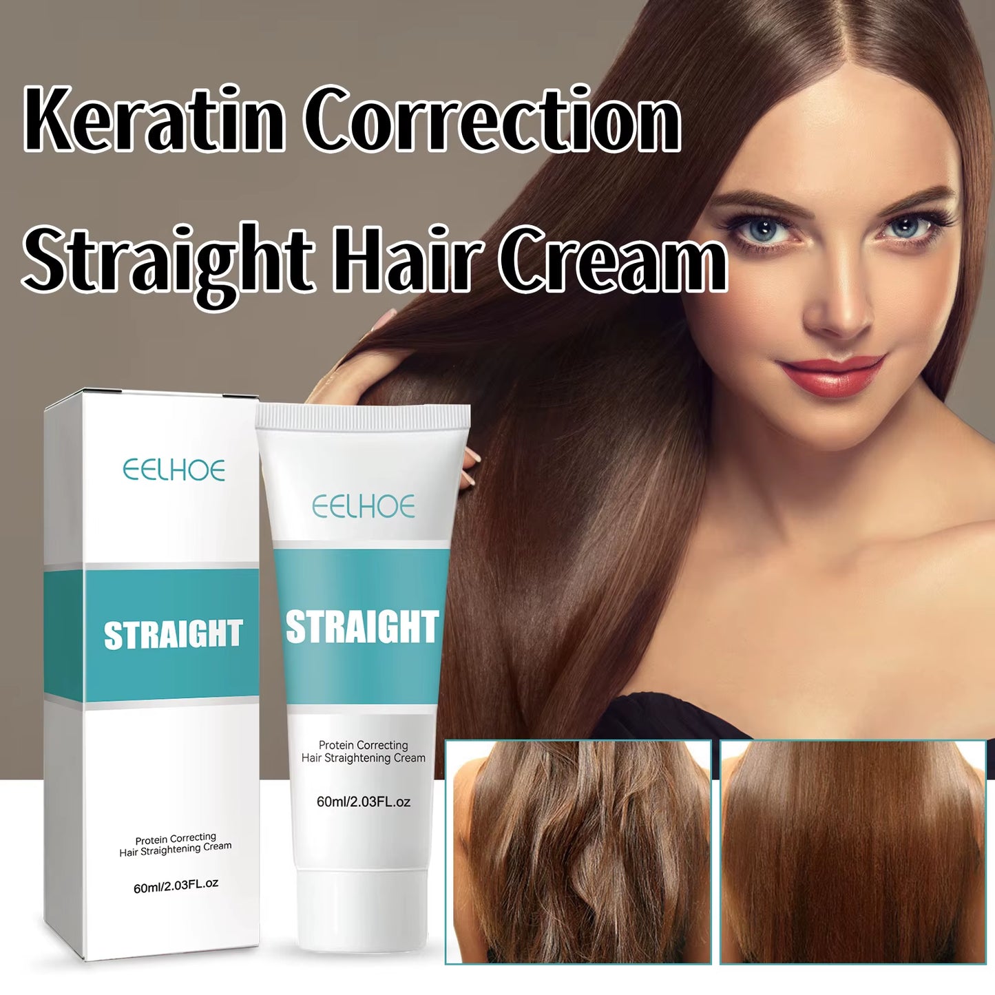 Transform Your Hair: Keratin Repair Cream for Smooth, Soft, and Frizz-Free Locks