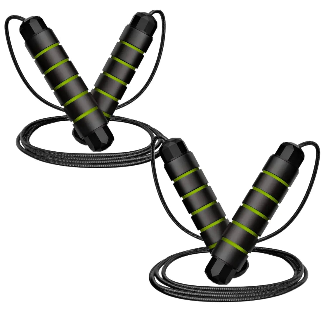 Pro Speed Adjustable Jump Rope - Tangle-Free Skipping Rope with Smooth Ball Bearing, Ergonomic Handles for All Ages - Perfect for Home, School & Gym Workouts