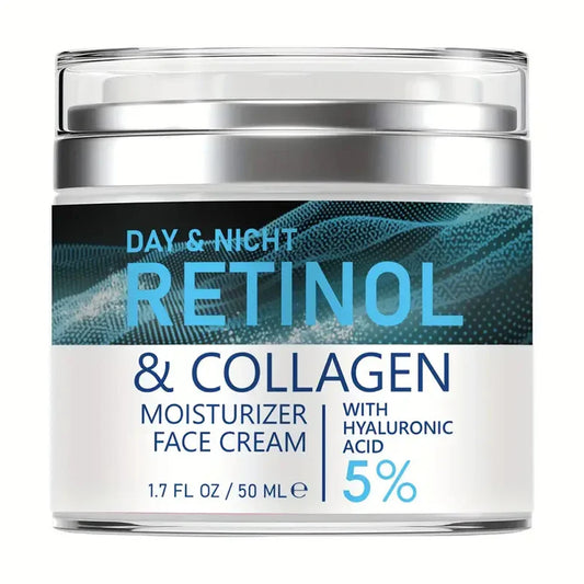 Face Skin Care Retinol Collagen Cream Anti-Aging Wrinkle Deep Hydration Moisturizing Skin Health Whitening Exfoliation