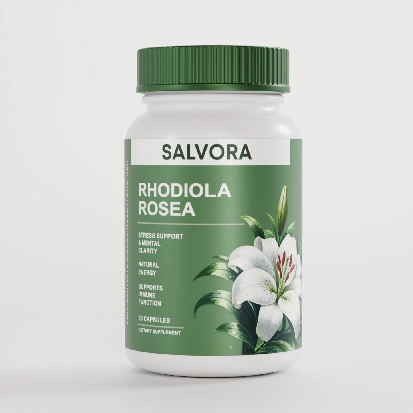 Rhodiola Rosea Extract - Boost Energy, Enhance Focus & Reduce Stress Naturally [500mg]