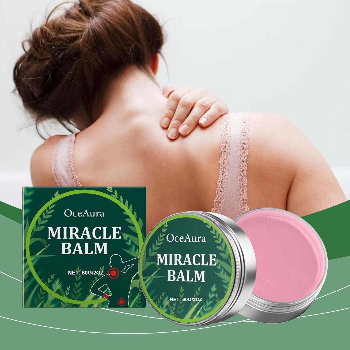 Relaxing Leg Cream Relieve Joint Bone Discomfort Edema Removal Relax Muscle Improves Vitality Moisturizing Joint Soothing Cream